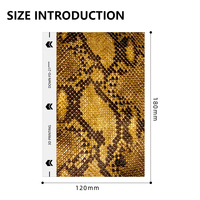 Feuille de matériau brut pour film adhésif de protection arrière de téléphone portable, directement de l'usine, pour machine de découpe d'hydrogel de téléphone portable, vente en gros, personnalisé 3D