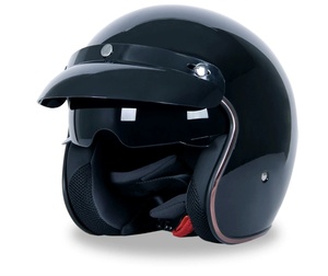 קסדת חצי פנים וינטג' רטרו אוניברסלית לכל עונות השנה, ניידת, איכותית, עשויה ABS, לרכיבה כפולה, דגם 2026 - Product Image 3