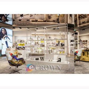 Fancy Wall Shoe Kiosk Shelves Design <strong>Bangkok</strong> Shoe Kiosk Shelves Design Luggage Stand Chest OEM - Product Image 5