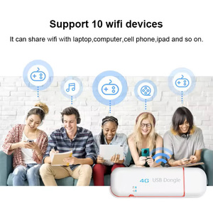 Clé USB Wifi 4G LTE Karbor, modem, petit dongle de voyage, cartes réseau, appels vocaux, dongle USB Wifi sans fil - Product Image 5