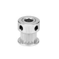 Poulie de distribution 2GT, poulie de courroie de moteur, roue motrice synchrone, pièces d'imprimante 3D, 16-40 dents, largeur 6 mm