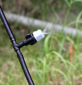 15m 10 Uds boquillas de pulverización de plástico agua nebulización niebla refrigeración atomización rociador cabeza Kit para manguera jardín riego agrícola - Product Image 5