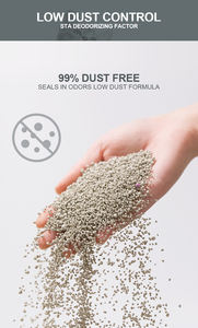 Productos más vendidos Arena para gatos de bentonita 2024 con aroma Arena para gatos de bentonita de alta calidad Arena para gatos de bentonita perfumada - Product Image 4