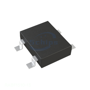 Manufacturer Channel Components Electronic RABF1510-13 Diodes 4-SMD, Gull Wing BRIDGE RECT 1P 1KV 1.5A 4-SOPA - Product Image 1