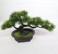 Petit arbre artificiel en plastique, bonsaï en pot, fleur en pot, décoration de table de salon, arrangement de jardin, ornements de Thanksgiving