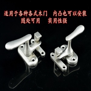 304 Stainless Steel Door Latch Multi Angle <b>Pin</b> Brushed Finish Easy Installation For Door And Window - Product Image 1