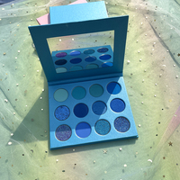 Palette de fards à paupières personnalisée haute performance avec logo, fards à paupières de haute qualité, marque privée pour peaux noires