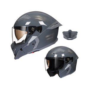 Casco de Motocicleta Abatible CL-916 Nuevo de Repuesto, Visera Transparente de ABS para Conducción Urbana, Aprobado por DOT, Garantía de 5 Años, Todas las Estaciones - Product Image 1