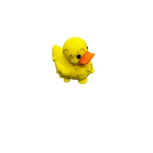 Nouveauté : Canard Jaune Musclé Amusant sur Pied, Décoration de Maison, Ornement de Bureau pour Amis, Fait Main - Product Image 5