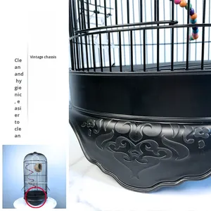 批发豪华鸟类繁殖笼高架大型鹦鹉金属笼 - Product Image 4