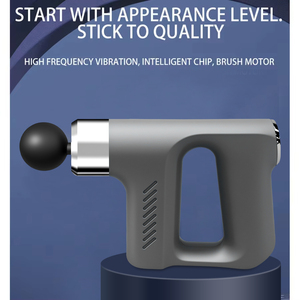 Pistola de Masaje Vibratoria de 4 Cabezales Más Vendida, 5 Niveles de Velocidad, Pistola de Masaje Muscular Portátil, Masajeador Corporal Profesional - Product Image 4