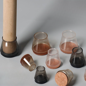Protecteurs de pieds de chaise en feutre de silicone pour les pieds de meubles pour éviter les rayures sur le sol et réduire le <span class=keywords><strong>bruit</strong></span> - Product Image 3