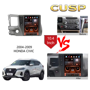 Kits de panel de tablero MARCO DE REPRODUCTOR DE RADIO DE COCHE Marco de variedad de 9,7 pulgadas Android auto para HONDA CIVIC 2004-2009 SIM + FM + AM - Product Image 2