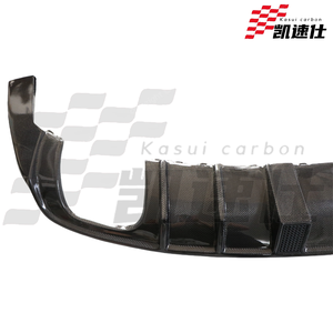 Pour <span class=keywords><strong>Audi</strong></span> <span class=keywords><strong>A3</strong></span> S3 RS3 Spoiler de pare-chocs en fibre de carbone de haute qualité Lèvre de spoiler <span class=keywords><strong>Sline</strong></span> Sport Berline Diffuseur arrière 17-20 Kit carrosserie - Product Image 3