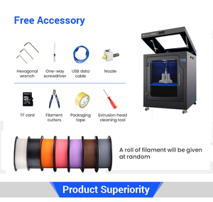 Imprimante 3D à double extrudeur grande taille Print-Rite CoLiDo X5060, rapide, FDM, laser, avec machine d'impression 3D multicolore - Product Image 4