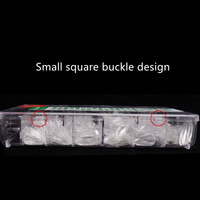 500 pièces/boîte, faux ongles naturels transparents, design écologique, couverture complète, longs, pour les doigts, 20 boîtes, ABS