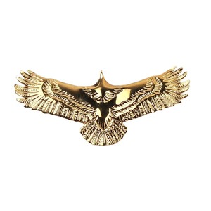 Broche Épingle de Revers Aigle Doré pour Homme, Bijou de Costume, Smoking, Blazer, Motif Animal Aile d'Oiseau, Badge Corsage, Bijoux 316L - Product Image 5