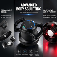 Máquina de Masaje Eléctrica Portátil Lesen 360, Masajeador Corporal para Adelgazar Pies y Piernas, Drenaje Linfático, Eliminación de Celulitis, Tejido Profundo