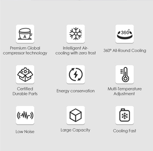 Cửa duy nhất Pepsi đồ uống Showcase thương mại Tủ đông hiển thị tủ lạnh làm mát bằng không khí Máy làm lạnh Thiết bị làm lạnh - Product Image 6