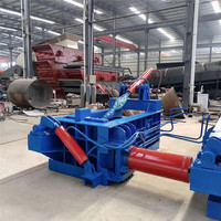 Presse compacteuse de ferraille robuste 180T, presse à balles de fer, machine à presser les voitures usagées