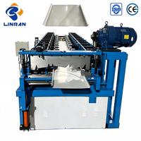 Machine de formage de profilés de toiture en acier verni LINRAN en vente directe, machine de fabrication de tuiles à joint debout coniques droites et à verrouillage rapide