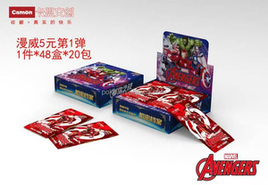 Vente en gros pas cher prix 48 boîtes Movie <span class=keywords><strong>spider</strong></span> men Supermen <span class=keywords><strong>DC</strong></span> Véritable carte ccg à collectionner KAKAWOW 100 ans émerveillé carte TCG - Product Image 2