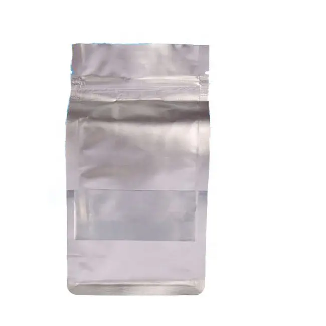 Пищевая боковая ластовица с плоским дном, алюминиевая пластиковая упаковка, майларовая сумка на молнии