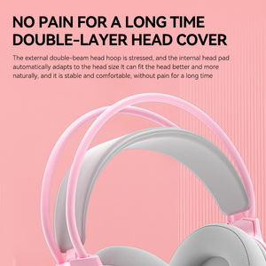 JERTECH HG01 écouteurs LED, accessoires de téléphone personnalisés, casque antibruit, fil USB, Microphone Gaming, casque de jeu - Product Image 5