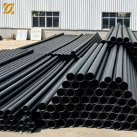 Tuyau en PEHD PE100 renforcé de fil d'acier DN250 PN32, durable et résistant à haute pression, pour la distribution de gaz - Prix usine