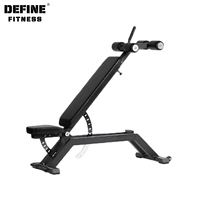 Banc d'haltères d'entraînement multifonctionnel Commercial, banc plat inclinable, équipement de fitness, chaise d'haltères