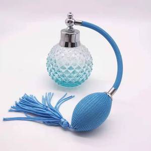 Heißer Verkauf Luxus Kristall Vintage Stil 100ml Parfüm Sprüh flasche bunte Parfüm Glühbirne Zerstäuber - Product Image 3