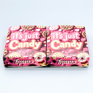 Tùy Chỉnh Có Thể Gập Lại Giấy Hộp Quà Tặng Cho Các Mặt Hàng Bánh Bánh Cookie Kẹo Donut Bao Bì Xử Lý Nhỏ Gable Bao Bì Thực Phẩm Hộp - Product Image 2