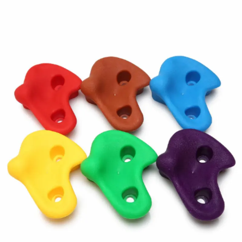 Hot Sale Plastic Playground Accessories Outdoor Playground Rock Climbing Holds Kids Rock Wall Climbing Holds