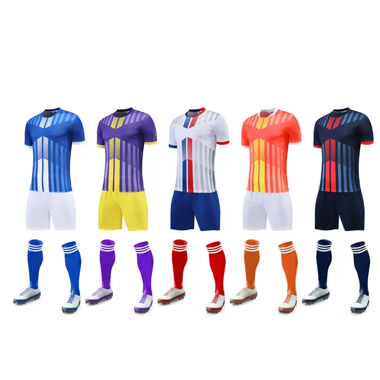 Großhandel Name Nummer Fußball Trikot Shirt Thailand Quality Club Custom Sportswear Fußball Trikot