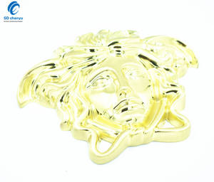 Venta al por mayor de oro de aleación de cabeza de Medusa Statuefor muebles - Product Image 2