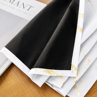 Rideaux occultants prêts à poser en marbre avec impression feuille d'or pour salon, chambre, hôtel – Rideaux à œillets de luxe isolants thermiquement