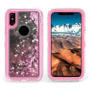 Funda líquida con purpurina personalizada a prueba de golpes Funda telefónica con purpurina líquida para Iphone Xr - Product Image 3