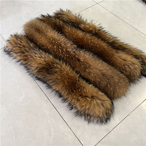 Rivestimento in cappotto invernale con collo in vera pelliccia di procione all'ingrosso - Product Image 5