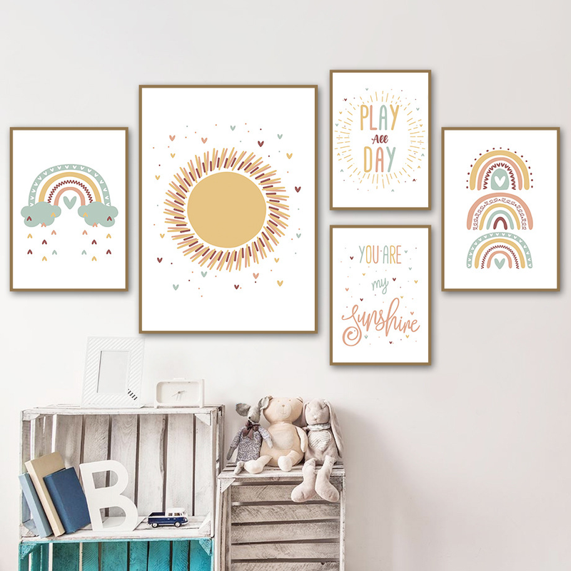 Custom Canvas Wall Art Newborn Bedroom