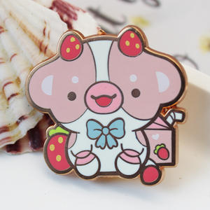 Épinglette en métal de haute qualité de style chinois personnalisée, créature <span class=keywords><strong>mythique</strong></span>, design de dragon de dessin animé, <span class=keywords><strong>monstre</strong></span>, plaqué or, émail dur - Product Image 4