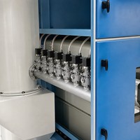 Système de collecte de poussière CNC pour le travail du bois, Cyclone Pulse Dust Collector 15kW, nettoyage automatique par jet pulsé, haute performance