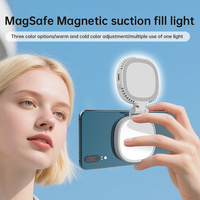 Lampe d'appoint magnétique pliable K10 réfléchissante pour téléphone portable, température de couleur réglable pour le streaming en direct et la photographie