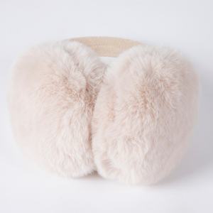 Милые мягкие наушники-грелки из искусственного меха для улицы с комфортной посадкой - Product Image 2