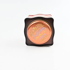 Custom Square Tinplate <b>Tea</b> <b>Tin</b> Can 200ML Capacity Crown Cap Lacquered Surface Screen Printed Logo OEM Beverage Packaging - Product Image 4