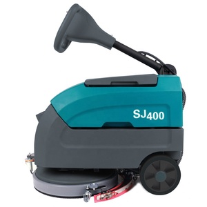 Fregadora de Pisos 2023 SJ400, Mini Barredora de Pisos con Tanque de Agua Sucia de 35L - Product Image 4