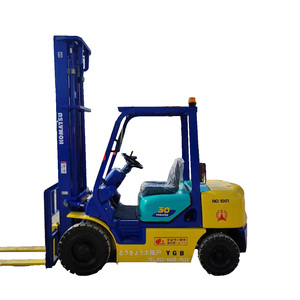 Best Price Used Komatsu FD30 3-Ton Hydraulic <b>Side</b> Shifter for Diesel Engine Solid Tire Forklift Truck Excellent Condition - Product Image 1