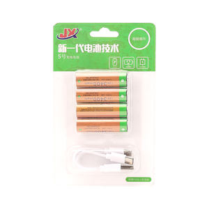Precio de Fábrica al por Mayor, Pilas <span class=keywords><strong>AA</strong></span> de 2200 mAh, Pilas <span class=keywords><strong>AA</strong></span> USB de Alta Calidad de 1.5 V, Batería Recargable de 3400 mWh - Product Image 6