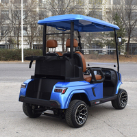 Voiturette de golf électrique à 2 places et 4 roues motrices fabriquée en Chine, à vendre
