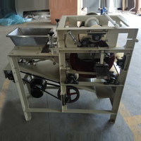 Éplucheur automatique de type humide de noix Machine séparée Petit équipement d'épluchage de pois chiches frais Machine d'épluchage de peau d'arachide d'amande
