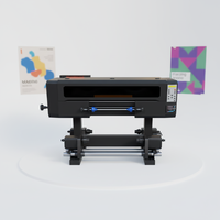 Imprimante UV XP600 Epson I1600 pour étiquettes transparentes en cristal, machine d'impression d'autocollants UV DTF